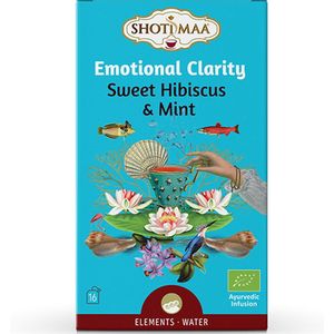 Shoti Maa Elements ""Emotional Clarity"" - Biologische kruiden-specerijenthee Een biologische kruiden-specerijenthee met hibiscus, munt en zoethout