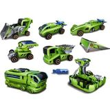 POWERplus Butterfly Solar Educatief Speelgoed | Bouwpakket Hybride Energie | 6-in-1 Constructieset op capacitor (batterij) en zonne-energie | STEM speelgoed