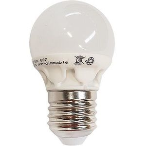 Ledlamp - E27 - 400 lm - kogel - mat