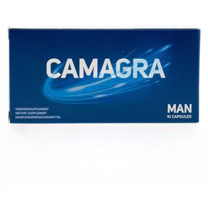 Camagra Man 10 Capsules - Erectie Pil Voor Mannen - Natuurlijke Vervanger Viagra Pillen
