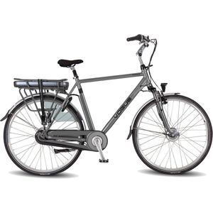 Vogue Premium - Fiets (elektrisch) - Mannen - Matgrijs - 56