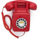 GPO - 746 - Retro Wandtelefoon - Rood