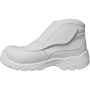 Cerva - Safe Worker 34877 Lei Instapper Hoog S3 - Kleur Wit - Microfibre-voering - Antislip Zool