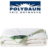 Polydaun Bamboe - Zomerdekbed - Eenpersoons - 140x200 cm - Wit