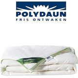 Polydaun Bamboe - Zomerdekbed - Tweepersoons - 200x200 cm - Wit