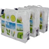 Polydaun Elke - Synthetisch - 4-seizoenen - Dekbed - Lits-jumeaux - 240x200 cm - Wit