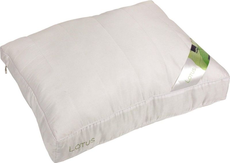 Polydaun Hoofdkussen Lotus - 1000 gram - stevig - Suprelle® Protect