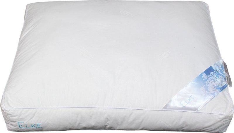 Polydaun Elke - Hoofdkussen - Daunfill gelvulling - navulbaar - anti-huisstofmijt Mitestop - 62x50x10/5 cm - stevig