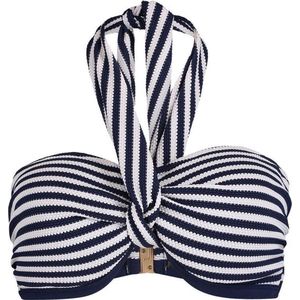 Sapph - Beach Roadtripper - Bandeau Bikinitop - Marine Blauw - Polyester