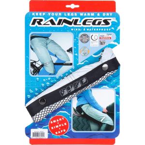 Rainlegs - Zwart - Maat Extra Small