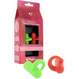 Feelztoys Mycero - Vibrator Set - Rood - Groen