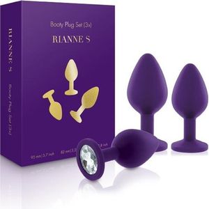 Rianne S - Booty Plug Set Paars