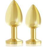 Rianne S Booty Plug Set - Buttplug - 2 Stuks - Goud