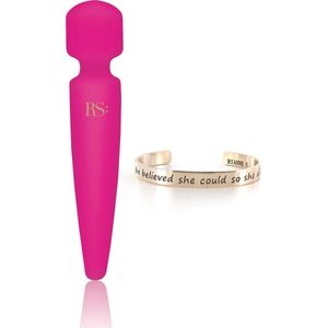 Rianne S Essentials Bella - Mini Wand Massager - Roze