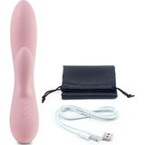 FeelzToys - Lea Rabbit Vibrator - Lichtroze