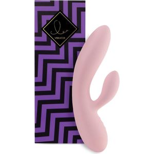 FeelzToys - Lea Rabbit Vibrator - Lichtroze