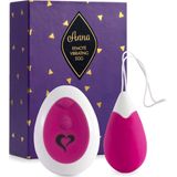 FeelzToys Anna - Vibrerend Ei - Vibrator met Afstandbediening - Roze