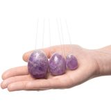 La Gemmes - 3-delige Yoni Egg Set - Amethist