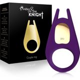 Rianne S Soiree - Pussy & The Knight - Koppels Cockring - Paars