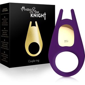 Vibrerende Cockring - Pussy & The Knight Couple Ring
