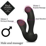 FeelzToys Black Jamba - Prostaat Massager - Buttplug - Zwart