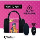 FeelzToys Panty Vibrator - Vibrator - Zwart