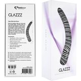 FeelzToys Glazzz Dark Dreams - Glazen Dildo - Zwart