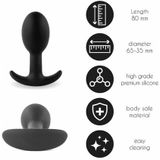 FeelzToys - Plugz Butt Plug Zwart N - 3