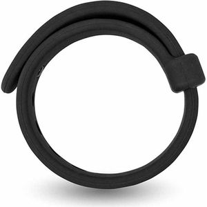 Velv'Or Cockring Velv'Or - Rooster Jason - Size Adjustable - Firm Strap Design - Cock Ring - Black