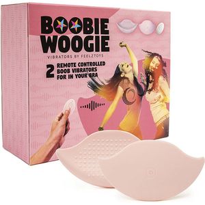 FeelzToys - Boobie Woogie Remote Controlled Boob Vibrators (2 St.)