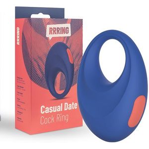 FeelzToys - RRRING Casual Date Vibrerende Cock Ring USB-oplaadbaar