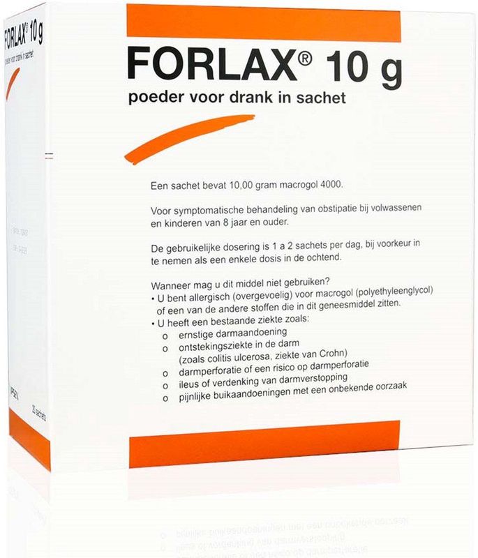 Forlax - Macrogol Poeder - Laxeermiddel - Poeder - 1x 100g