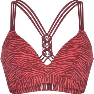 LingaDore Voorgevormde Triangel Bikini Top - 7103TB - Zebra print - 40B