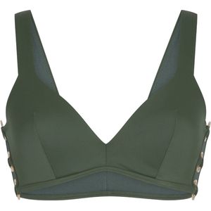 LingaDore - Solid Army Bikini Top - maat 40C - Groen