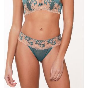 LingaDore String - 6201T - Blauw/Groen - M