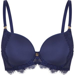 Lingadore Voorgevormde bh  Blue Ribbon | Maat: 75F | Kleur: Marine Blauw