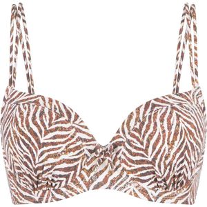 LingaDore - Wild Zebra Bikini Top - maat 40F - Meerkleurig