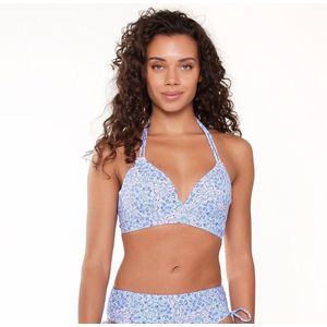 Lingadore  Voorgevormde Triangel Bikini top  Bikini's dames Blauw