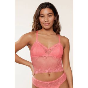 LingaDore longline bralette Daily koraalrood