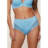 LingaDore - High Waist Slip - Licht Corrigerend - Mesh - Bloemmotief