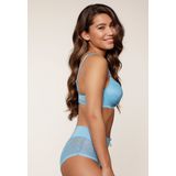 LingaDore - High Waist Slip - Licht Corrigerend - Mesh - Bloemmotief