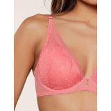 LingaDore - Triangel BH - Coral - Voorgevormd