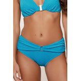 LingaDore - Golden Breeze - Bikini Short - Blauw/Goud