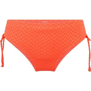 LingaDore - Tropical Spark Bikini Short - Oranje/Roze - 94% Polyester, 6% Elastaan
