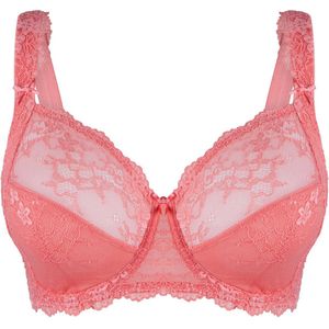 LingaDore - Daily Full-Coverage BH Spiced Coral - maat 75F - Roze/Oranje