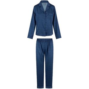 LingaDore - Pyjama Set Dark Denim - Blauw - Luxe Pyjama
