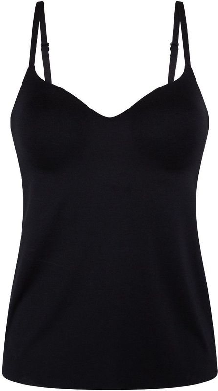 LingaDore - Dailly - BH Top - Zwart - Voorgevormde Cups Zonder Beugel