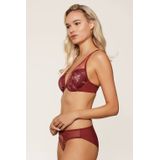 LingaDore - Triangel BH - Bordeaux - Voorgevormd