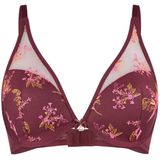 LingaDore - Triangel BH - Bordeaux - Voorgevormd