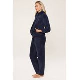 LingaDore - Fluffy Huispak - Blauw - Dark Denim